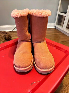 UGG Bailey Bow II Pink Winter Boots